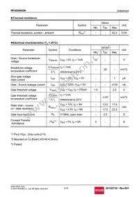 RF4E080GNTR Datasheet Page 2