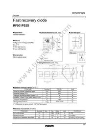 RF501PS2STB Datasheet Cover
