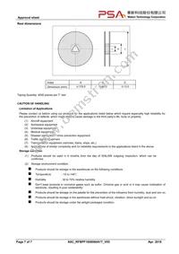 RFBPF1608060A1T Datasheet Page 7
