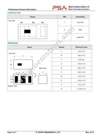 RFBPF1608060K98Q1C Datasheet Page 2