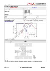 RFBPF2012100KST Datasheet Page 3