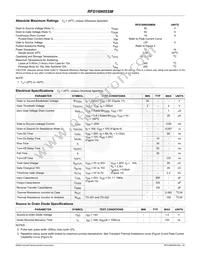 RFD16N05SM9A Datasheet Page 3