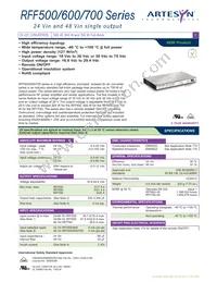 RFF700-48S28-5Y Datasheet Cover