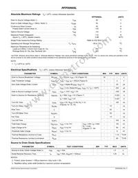 RFP50N05L Datasheet Page 2