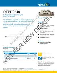 RFPD2540 Cover