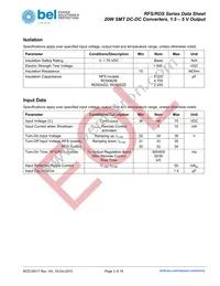 RFS06ZE-M6G Datasheet Page 3