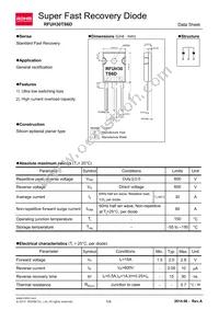 RFUH30TS6DGC11 Datasheet Cover