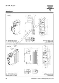 RGC1P48AA30E Datasheet Page 16