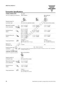 RGC1P48AA30E Datasheet Page 18