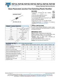 RGP15J-5012E3/73 Datasheet Cover