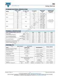 RH5022R00FS03 Datasheet Page 2