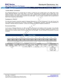 RHC2512FT5R10 Datasheet Page 5