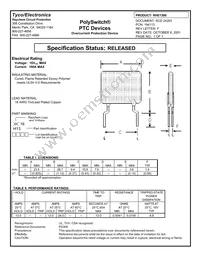 RHE1300 Datasheet Cover