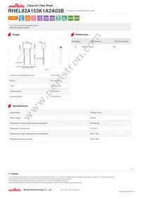 RHEL82A153K1A2A03B Datasheet Cover