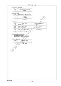 RHSN12A224K2K1H01B Datasheet Page 5