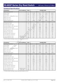 RI-48GP-4550 Datasheet Page 2