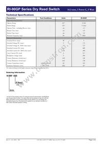 RI-90GP1520 Datasheet Page 2