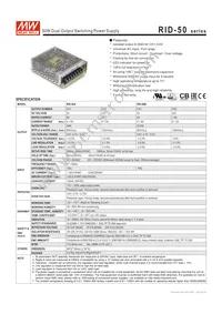 RID-50A Datasheet Cover