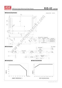 RID-85A Datasheet Page 2