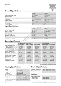RJ2A22A25E Datasheet Page 2