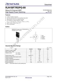 RJH1BF7RDPQ-80#T2 Datasheet Cover