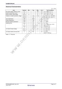 RJH60F7DPQ-A0#T0 Datasheet Page 2
