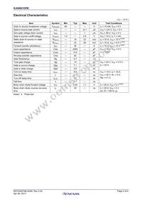 RJK0851DPB-00#J5 Datasheet Page 2