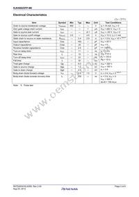RJK4002DPP-M0#T2 Datasheet Page 2