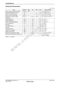 RJK5035DPP-E0#T2 Datasheet Page 2