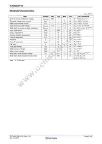 RJK6006DPP-E0#T2 Datasheet Page 2