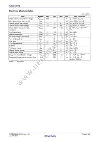 RJK6012DPE-00#J3 Datasheet Page 2