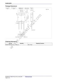 RJK6014DPK-00#T0 Datasheet Page 8