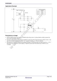 RJP4010AGE-00#P5 Datasheet Page 3