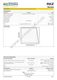 RKZ-1215D/HP Datasheet Page 5