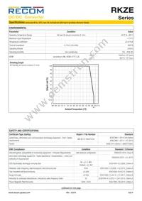 RKZE-2415D/HP Datasheet Page 4