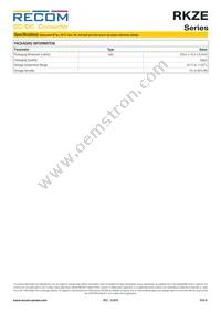 RKZE-2415D/HP Datasheet Page 6