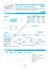 RL3264L4-R390-F Datasheet Cover