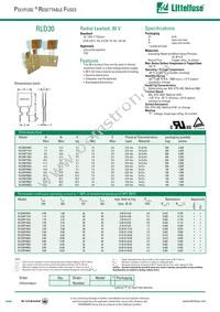 RLD30P900UFF Datasheet Cover