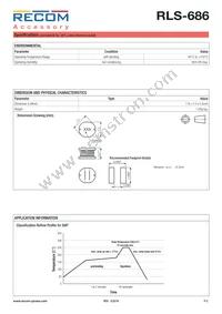 RLS-686 Datasheet Page 2