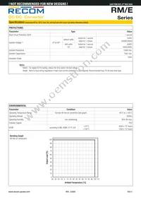 RM-0505S/EH Datasheet Page 3