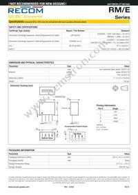 RM-0505S/EH Datasheet Page 4