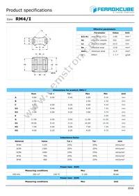 RM4/I-3C95-A63 Datasheet Cover