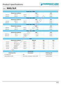 RM5/ILP-3F36-A160 Datasheet Page 2