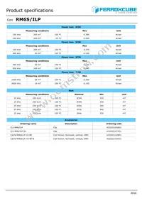 RM6S/ILP-3F36-A160 Datasheet Page 2