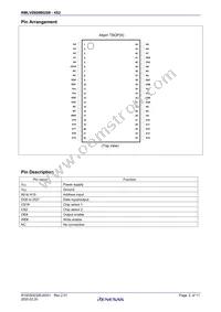 RMLV0808BGSB-4S2#HA0 Datasheet Page 2