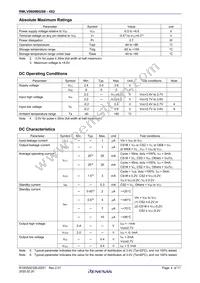 RMLV0808BGSB-4S2#HA0 Datasheet Page 4