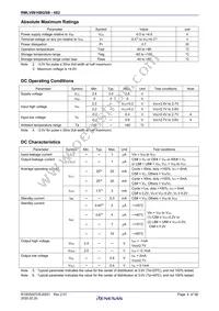 RMLV0816BGSB-4S2#HA0 Datasheet Page 4