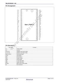 RMLV0816BGSD-4S2#HC0 Datasheet Page 2