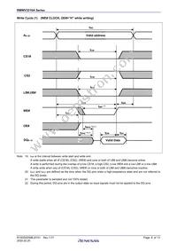 RMWV3216AGBG-5S2#KC0 Datasheet Page 8