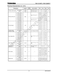 RN1101MFV Datasheet Page 2